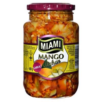 Miami atchar garlic