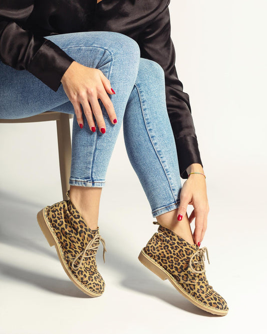 New Earth - Yellow Leopard print