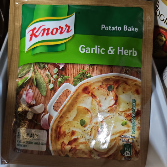 Knorr garlic & herb Potato Bake 43g