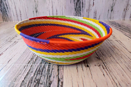 Wire weaved bowl - 19cm