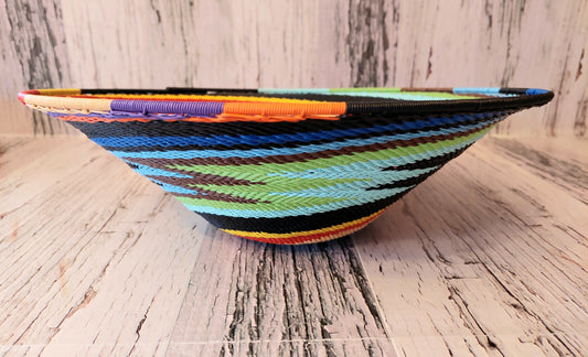 Wire weaved bowl - 32cm