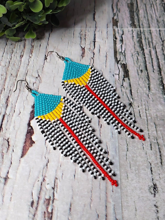 Beaded earrings