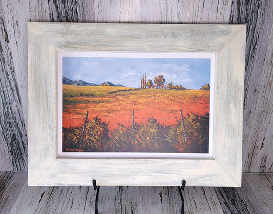 19.5x15 inch Rustic framed Art - Marius Prinsloo