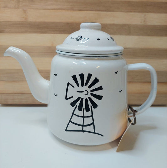 Windmill Camping enamelware - Hand painted in SA