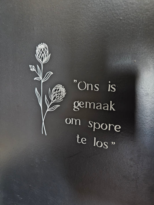 Afrikaans wall decor/Sign