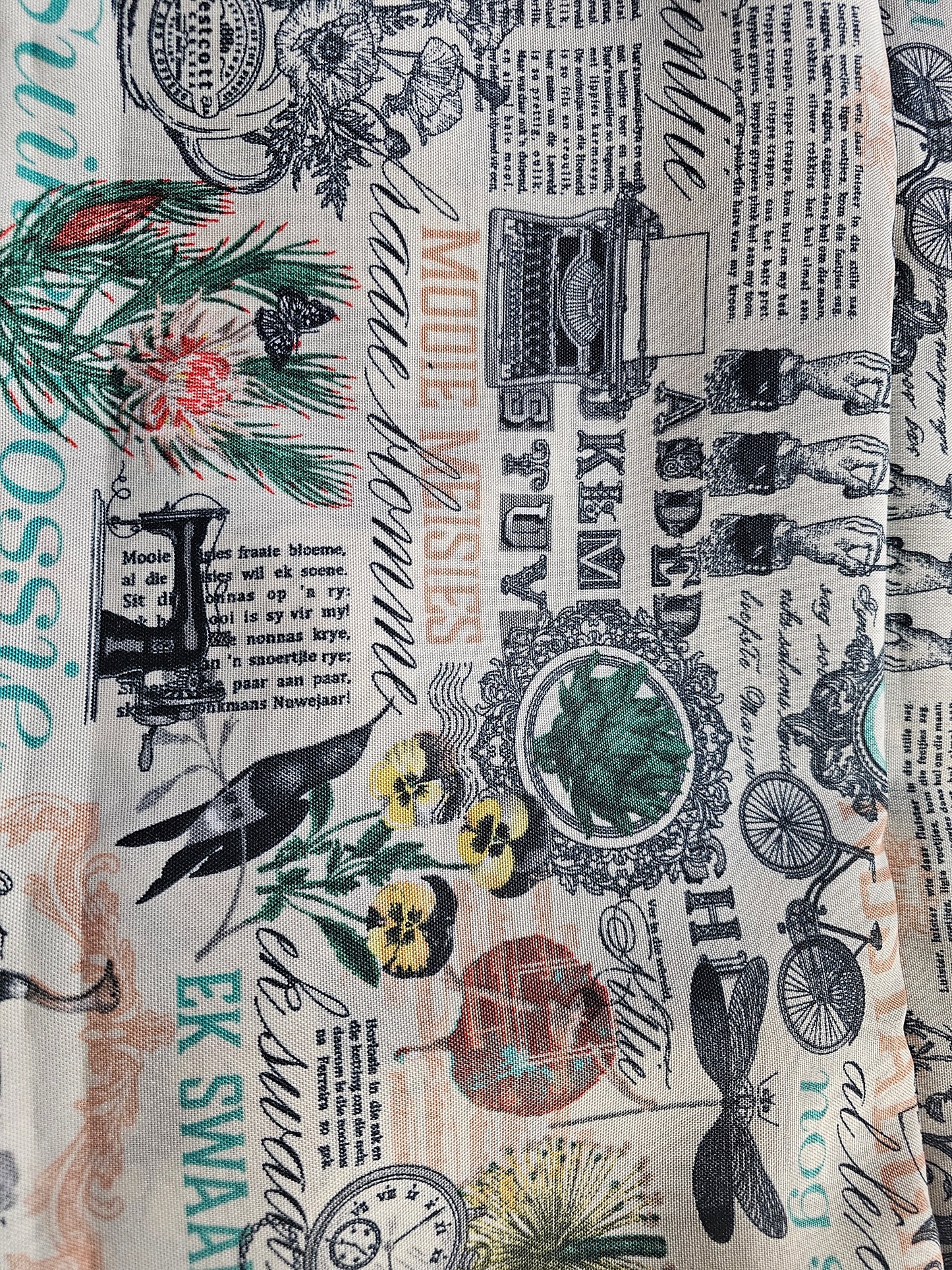 Afrikaans Table cloth Mooie meisies