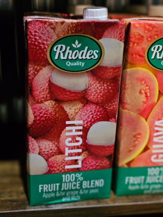 Rhodes litchi juice 1L