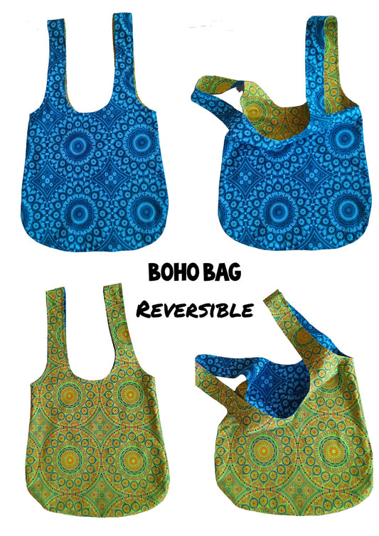 Shweshwe Boho Bag