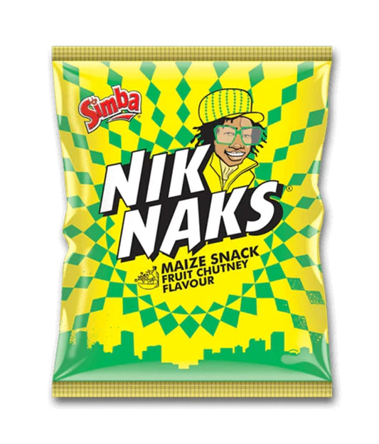 Simba chutney Flavor Nik Naks, 135g