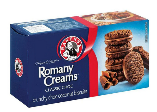 Bakers Romany Cream Choc Coconut, 200g