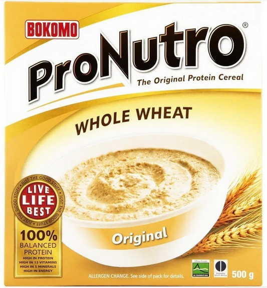 Bokomo ProNutro Whole Wheat Original, 500g