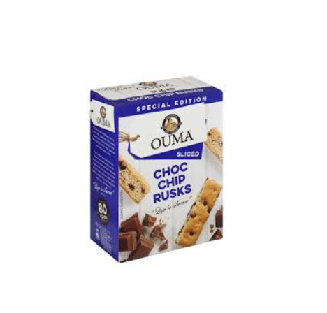 Ouma Chocolate Chip Rusks Sliced, 450g