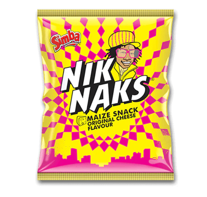 Simba Original Cheese Flavor Nik Naks, 22g