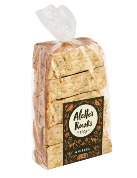 Alette's Rusks Aniseed, 500g