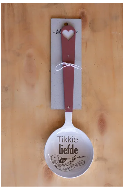 Large Dish spoon 28cm  Tikkie Liefde