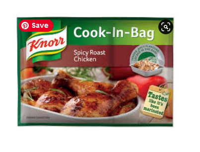 Knorr Spicy Roast Chicken Cook-In-Bag