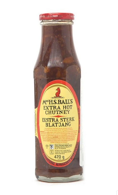 Mrs. H.S. Ball's Chakalaka Flavored Chutney, 470g