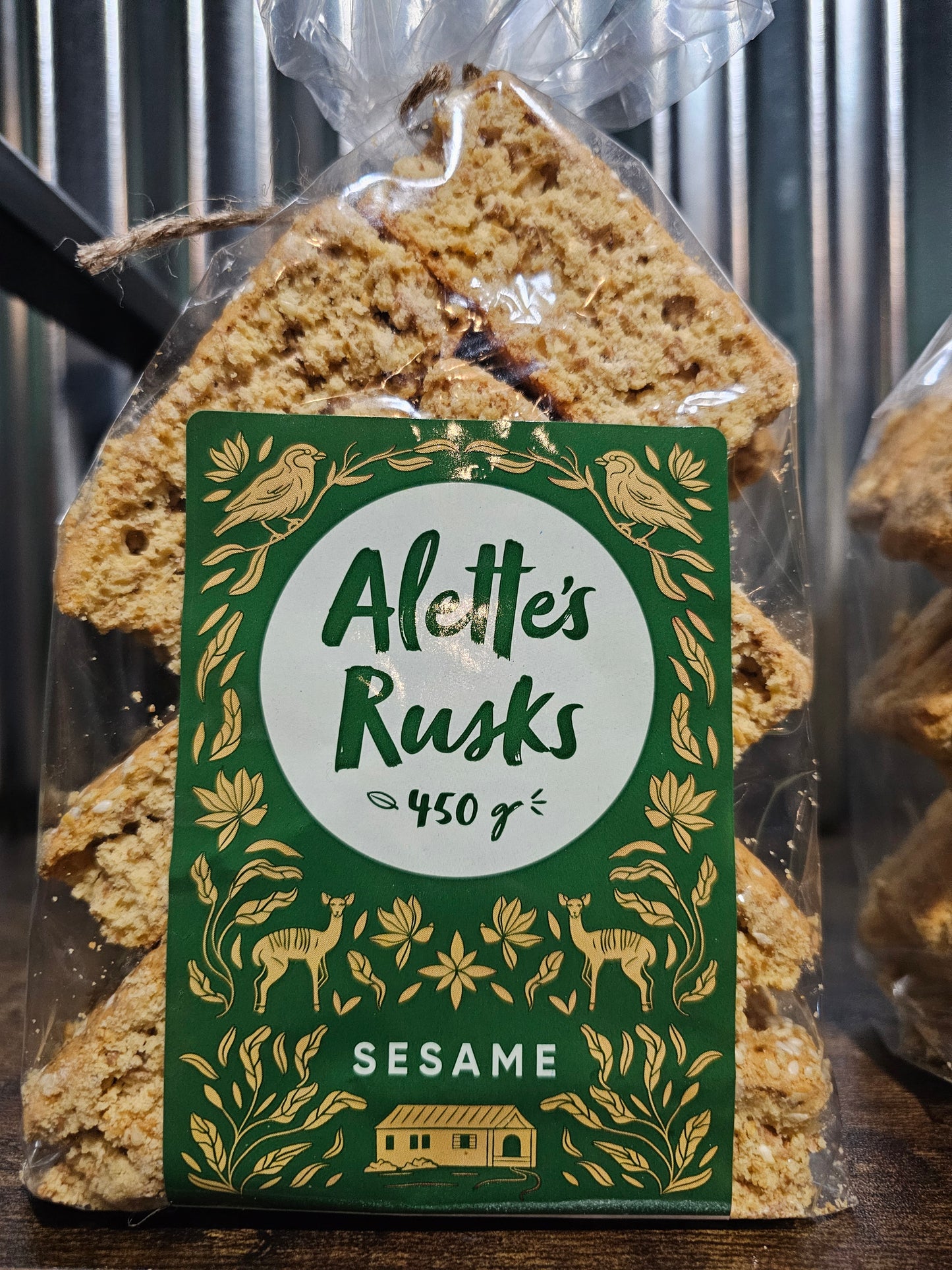 Alette's Sesame Rusks, 450g