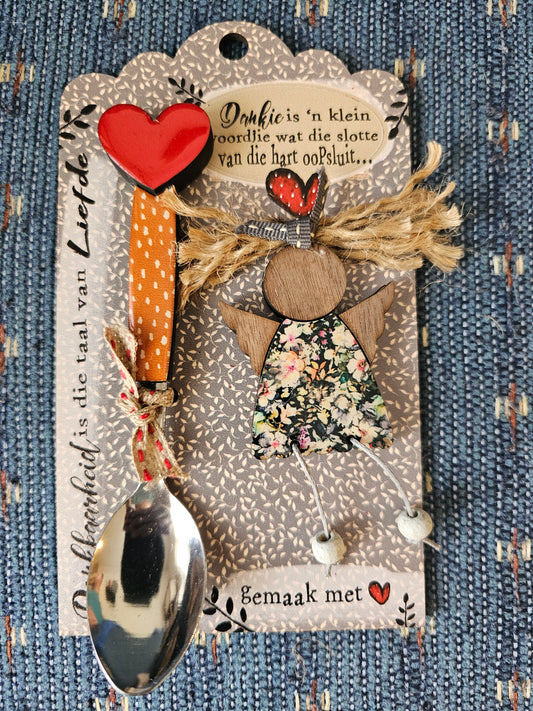 Angel Magnet spoon geel