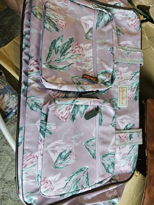 overnight bag - Protea purple