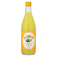 Rose's Passion fruit Cordial Drink, 750ml