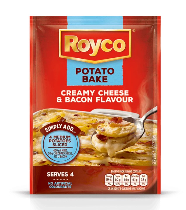 Royco Potato Bake cheese & bacon, 41g